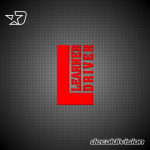 Learner Driver Sticker A Learner Driver Sticker A